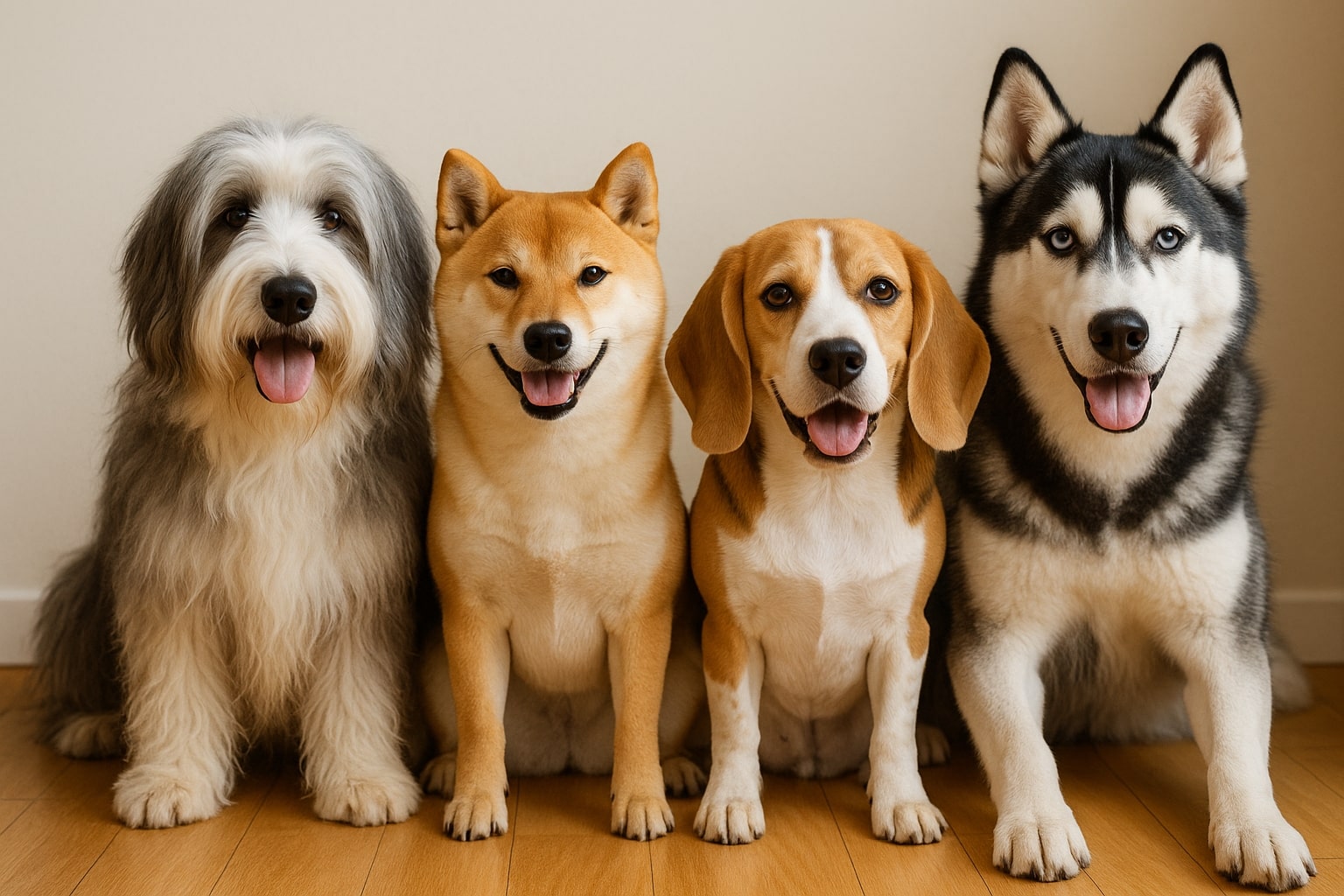 races de chiens s’entendent bien avec le Shiba (1)
