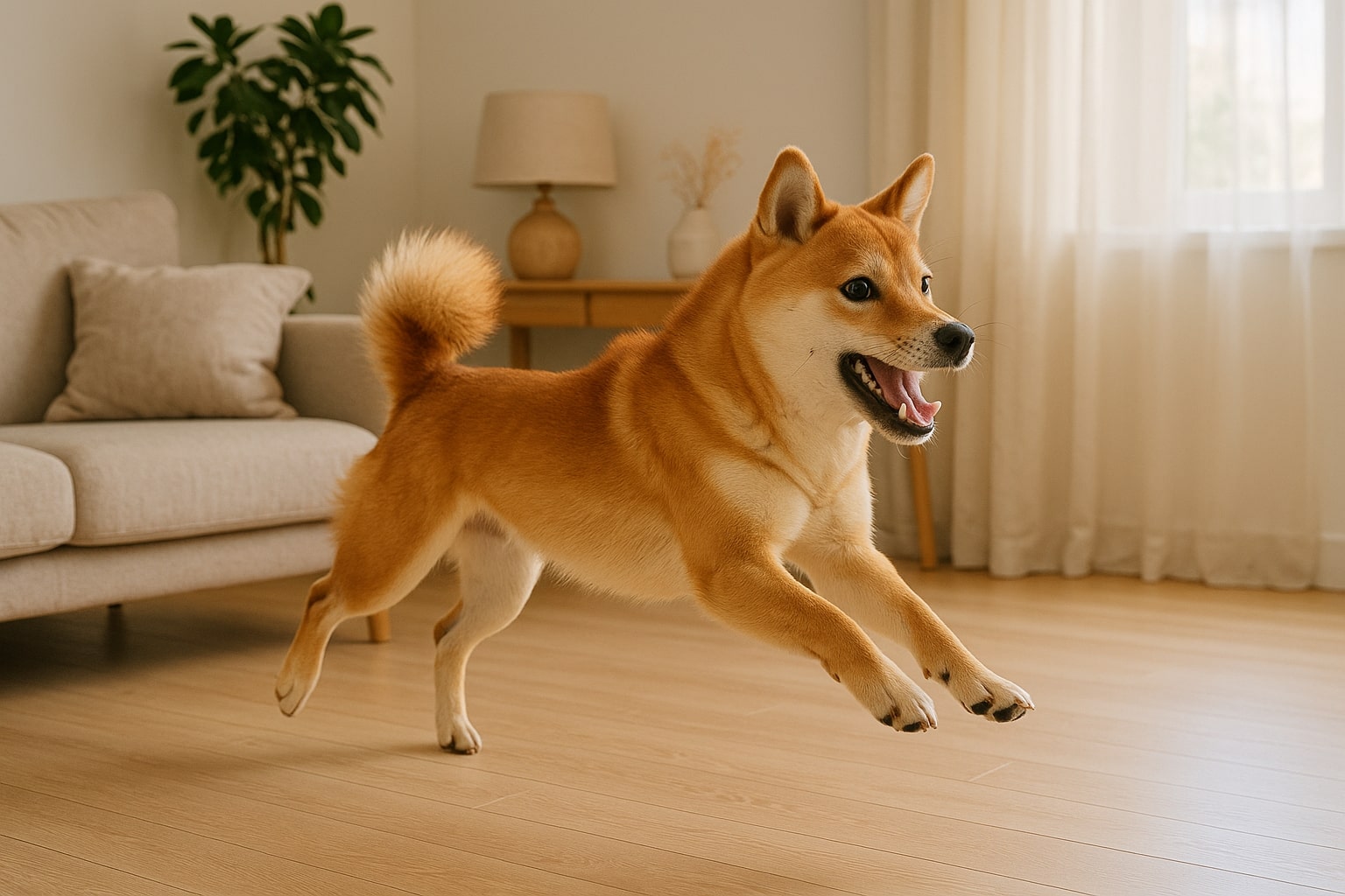 shiba inu hyperactivité