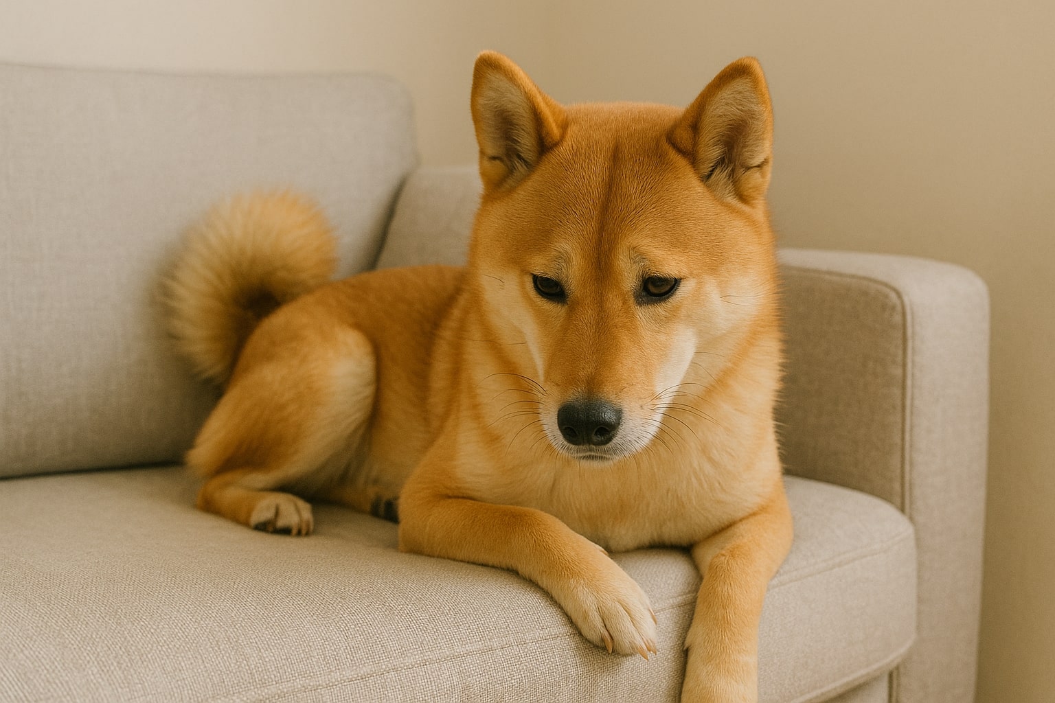 signaux apaisement shiba stressé